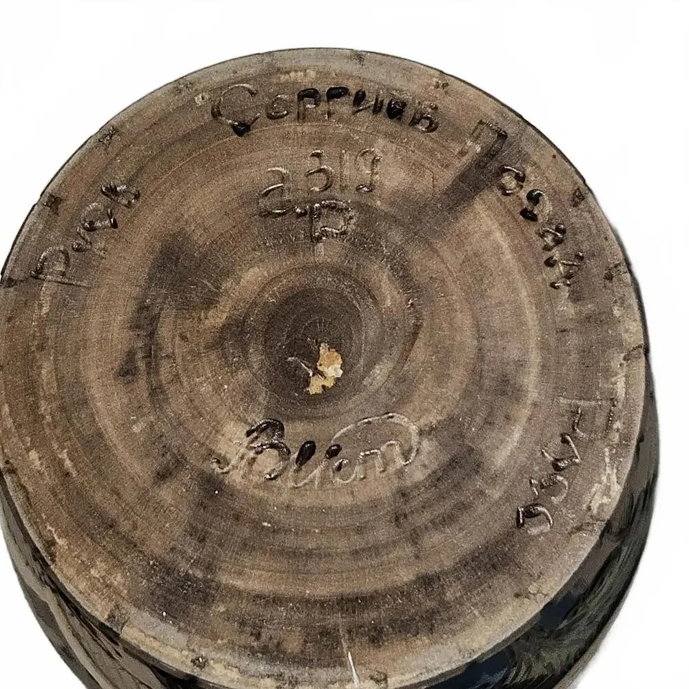 Russian 7 Pc Matryoshka Nesting Doll Sergiev Posad 1989 Soviet Signed Cathedral - Picture 13 of 15